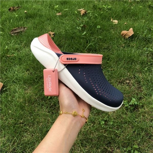 crocs卡駱馳 2022新款 LiteRide克駱格男女款沙灘涼鞋洞洞鞋