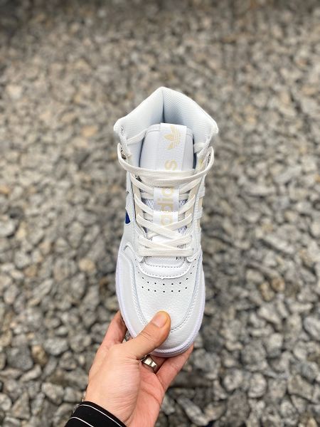 Adidas TOP TEN HI 2021新款 三葉草高幫男女款休閒運動板鞋 帶半碼