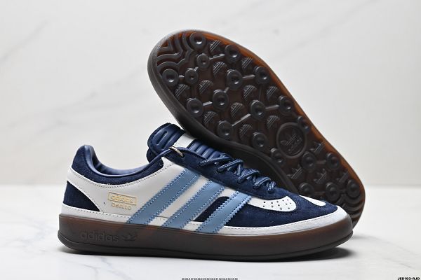 Bad Bunny x Adidas Originals Gazelle INdoor 2025新款男女鞋 三葉草休閒防滑耐磨低幫板鞋