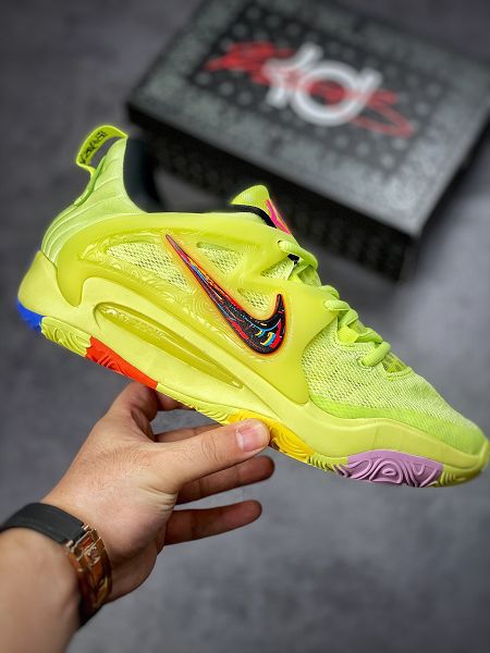 Nike Zoom KD15 2022新款 全掌前掌扇形重疊式氣墊男款籃球鞋