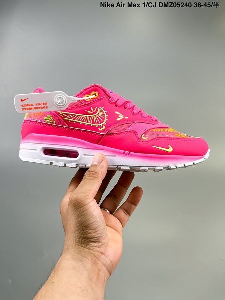 Nike Air Max 1 Sketch X AJ 3M聯名 全新男女款87元年復古小氣墊跑鞋 