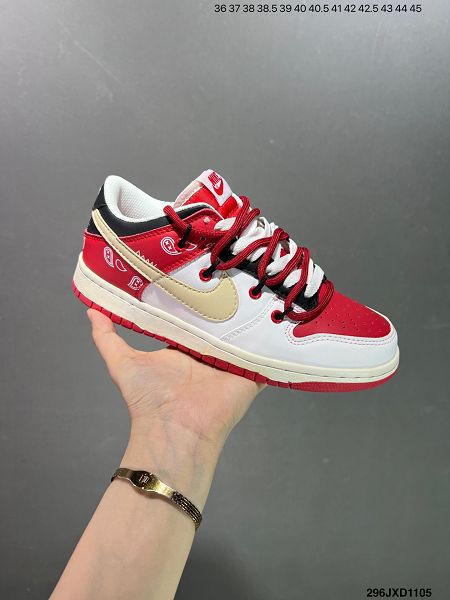 Futura x Nike Dunk Low SB聯名 情侶款解構綁帶滑板鞋 多色可選