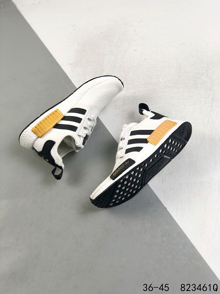 Adidas NMD R-1 2021新款 男女款街頭風經典百搭跑步鞋