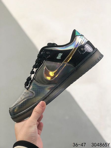 Nike SB Dunk Low 鐳射配色 男女款復古低幫休閒運動滑板板鞋