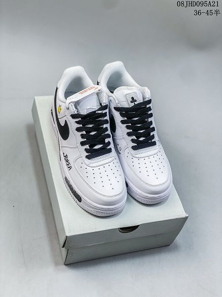 Nike Air Force 1 Low 2023新款 空軍一號男女款白黑休閒板鞋