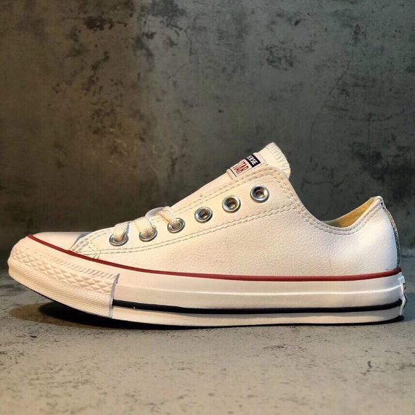 Converse All Star 2023新款 匡威經典皮荔枝紋男女生高低幫板鞋