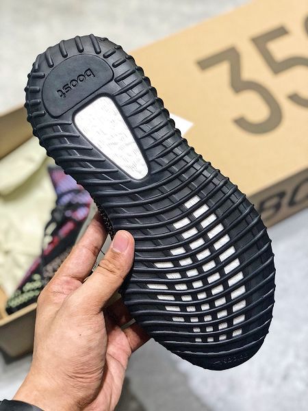 Adidas Yeezy Boost 350 V2 2020新款 真爆椰子情侶款慢跑鞋 帶半碼