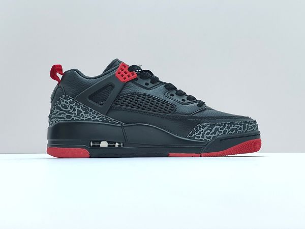 Air JORDAN SPIZKE LOW 系列 白色搭配灰棕 情侶款運動鞋