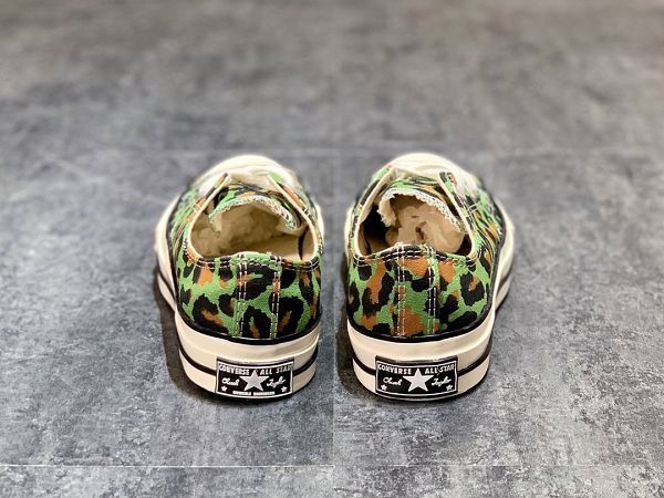 Converse X Wacko Maria x INVINCIBLE 三方聯名 2020新款 鞋舌萬夫莫開情侶款帆布板鞋