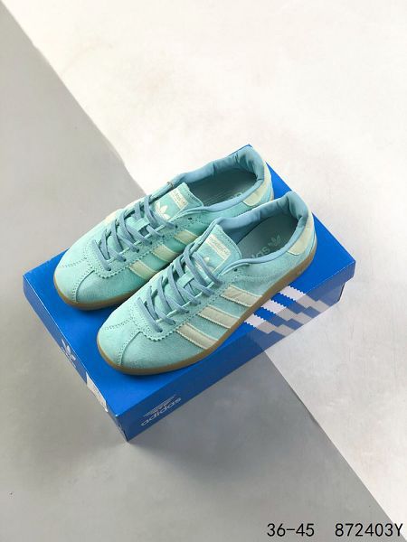 Adidas BERMUDA 2023新款男女款豬巴革休閒運動滑板板鞋