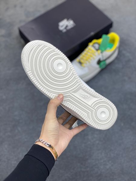 Nike Air Force 1 Low 全掌內置蜂窩氣墊 經典休閒鞋情侶鞋
