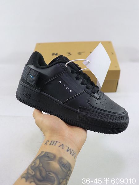 Nike Air Force 1 2021新款 AF1空軍一號解構N354男女款休閒板鞋 帶半碼