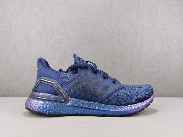 adidas ultra boost 6.0 2020新款 爆米花底情侶款慢跑鞋 帶半碼