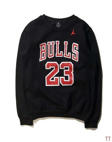 air jordan衣服 2016秋冬新款 23号印花纯色时尚男生卫衣长袖t恤 黑色