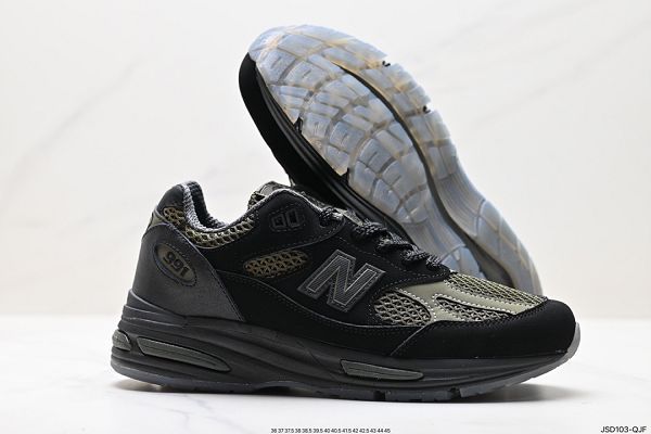 New Balance Made in USA M991系列美產血統 元祖灰銀白色 情侶款老爹休閒運動跑步鞋