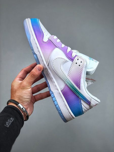 Nike Dunk Low系列 2023全新男女款藍白漸變色低幫休閒板鞋