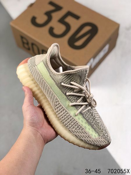 Adidas Yeezy Boost 350 V2 2022新款 經典爆米花男女款運動慢跑鞋46