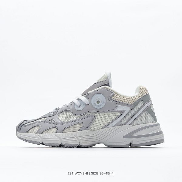 Adidas Originals Astir Cclear brownwhiteGold metallic 系列 2023全新男女款老爹風復古透氣緩震休閒運動慢跑鞋