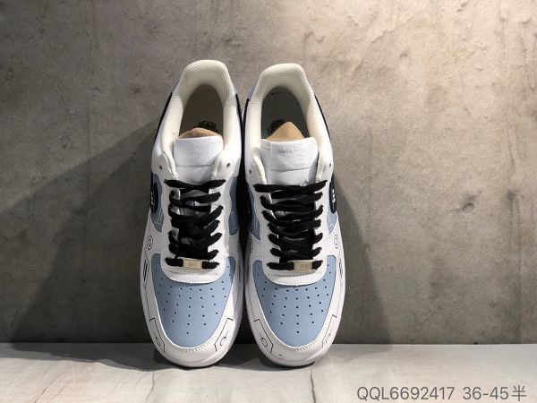 Nike Air Force 1 Low 2023新款 溫變青花瓷空軍一號低幫男女生運動板鞋