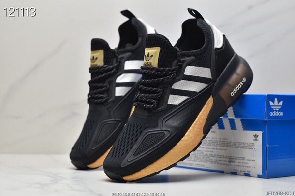 Adidas Originals ZX 2K Boost 2022新款 爆米花緩震男款休閑運動跑鞋