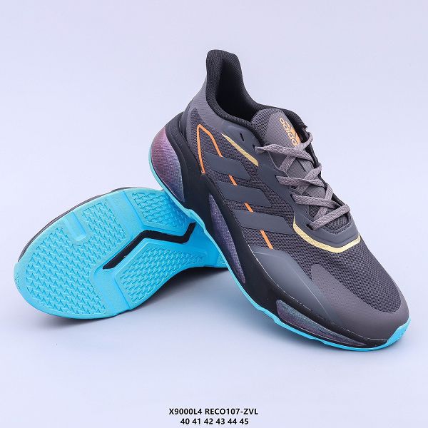 Adidas Boost X9000L4 2021新款 99系列復古男款爆米花跑鞋