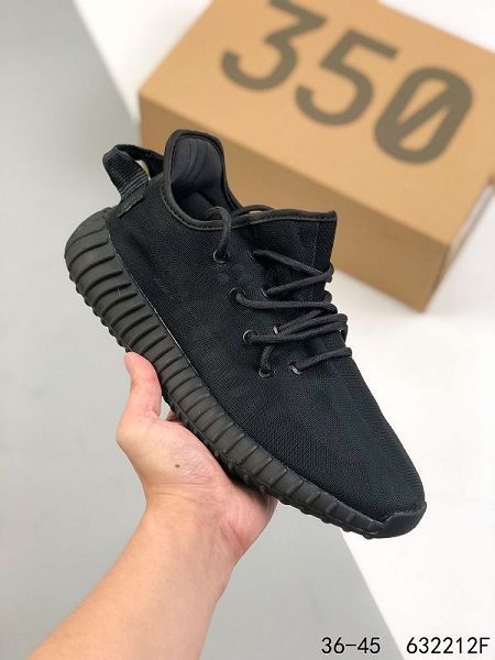 Adidas Yeezy Boost 350 V2 2021新款 男女款椰子輕便爆米花運動慢跑鞋 帶半碼