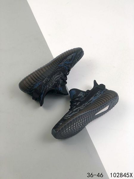 Adidas Yeezy Boost 350 V2 2021新款 男女款椰子爆米花運動慢跑鞋 帶半碼