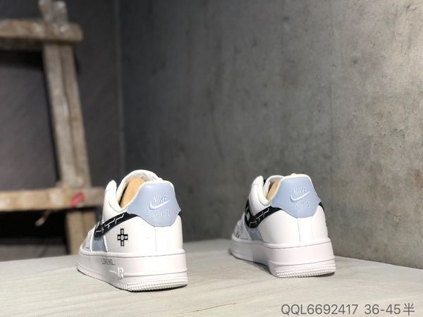 Nike Air Force 1 Low 2023新款 溫變青花瓷空軍一號低幫男女生運動板鞋