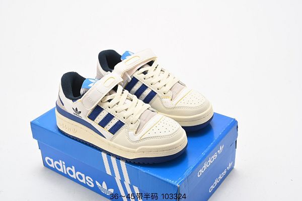 Adidas Forum 84 Low OG 2023新款 男女款低幫潮流休閒運動板鞋