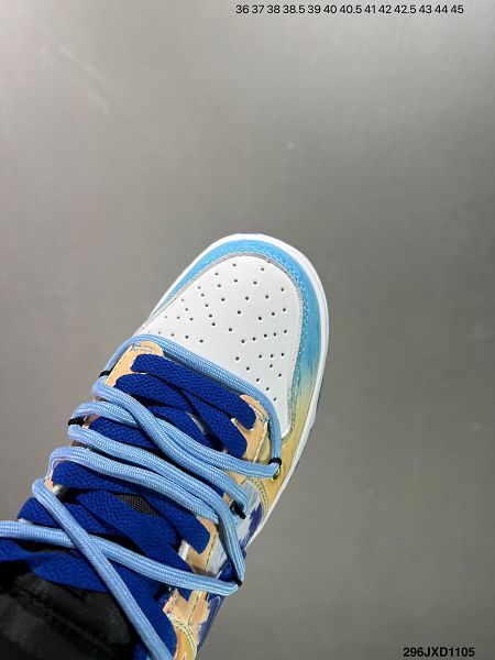 Futura x Nike Dunk Low SB聯名 全新男女款解構綁帶滑板鞋