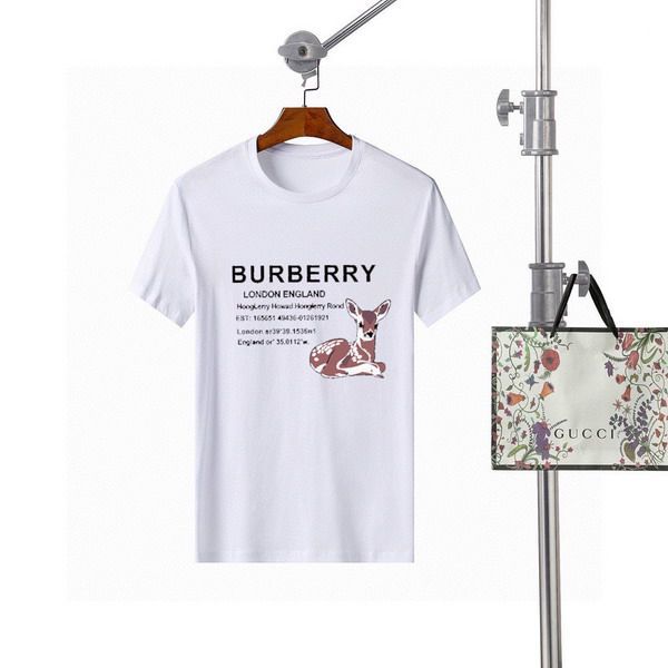 burberry短t 2022新款 巴寶莉絲光棉圓領短袖T恤 MG0506-7款