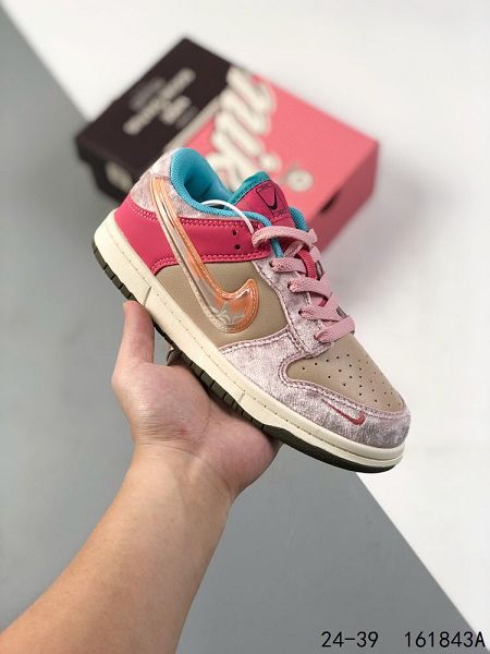 Nike DUNK LOW SB 經典系列 2023全新兒童休閒低幫板鞋