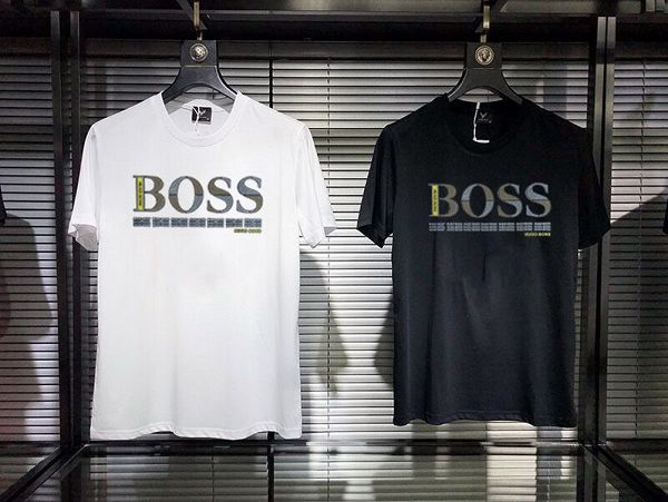 hugo boss短t 2022新款 雨果博斯絲光棉圓領短袖T恤 MG0501款