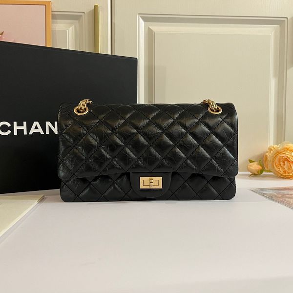 chanel包包 香奈兒2023新款手提包 ZJ225V格手掌紋牛皮單肩斜挎包