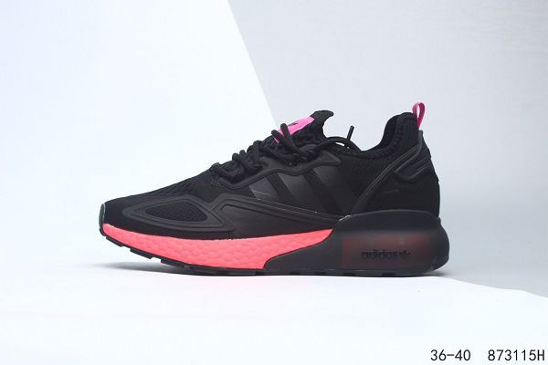 Adidas Originals ZX 2K Boost 2020新款 爆米花緩震女生休閒運動跑步鞋