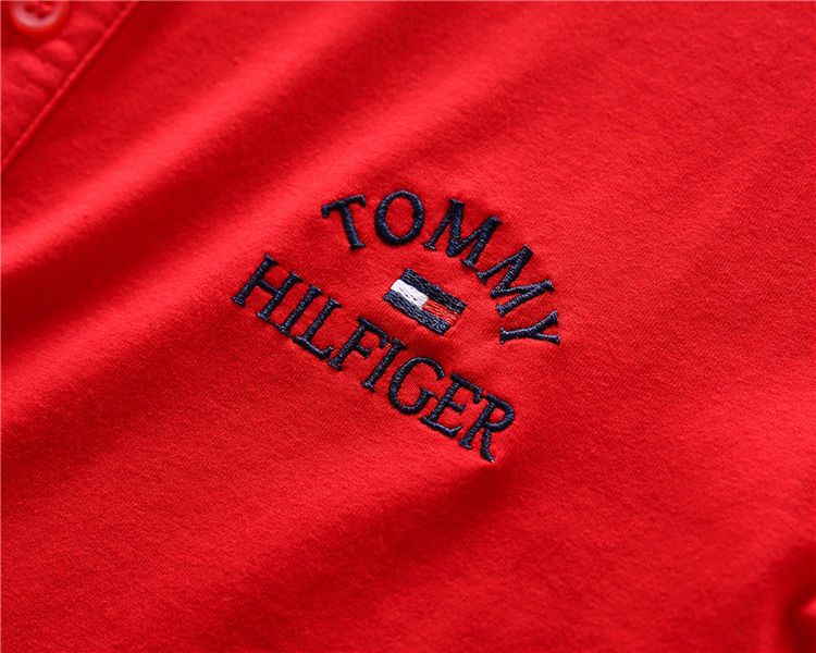 tommy hilfiger polo衫 2022新款 湯美費格翻領短袖polo衫 MG8219款
