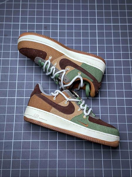 Nike Air Force 1'07 空軍一號系列 2023全新男女款麻布低幫百搭休閒運動板鞋