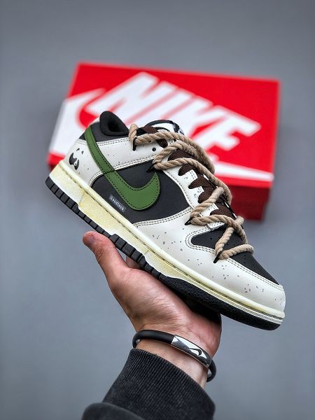 Nike Dunk Low 黑白熊貓惡作劇星際迷航2023全新男女款板鞋