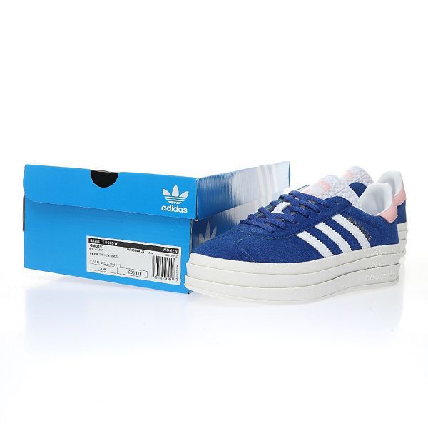 Adidas Originals Gazelle Bold W 2023新款 羚羊松糕系列厚底增高女款板鞋