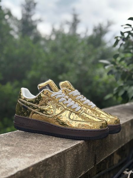 Louis Vuitton x Nike Air Force 1 2023新款 LV聯名男女生低幫系帶板鞋