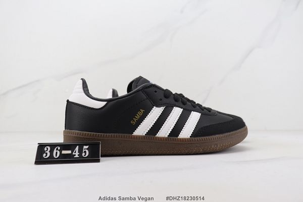 Adidas Samba Vegan 2023新款 三葉草復古男女款休閒鞋