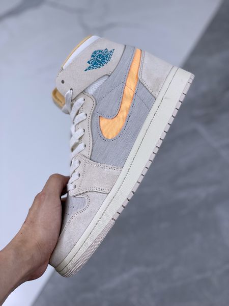 Air Jordan 1 High Zoom CMFT 2 Light 2023新款 喬丹1代3M反光男女款籃球鞋