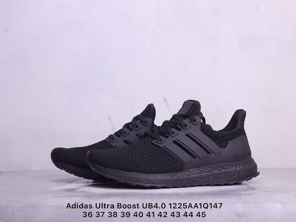 Adidas Ultra Boost UB4.0 2022新款 針織面爆米花緩震耐磨男女款跑步鞋