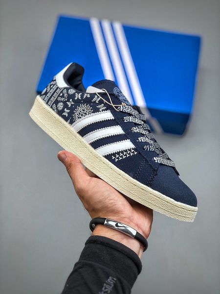 Adidas Campus 80S 三葉草校園系列 2023全新經典百搭情侶板鞋