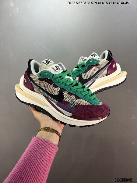 Sacai X Nike vapor Waffle 2023新款 華夫三代3.0走秀重磅聯名合作款男女生慢跑鞋