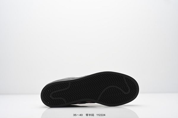 Adidas三葉草 Originals Superstar」Sail Pictorial 2025新款女鞋低幫百搭休閒運動板鞋 皮革米白紅塗鴉版