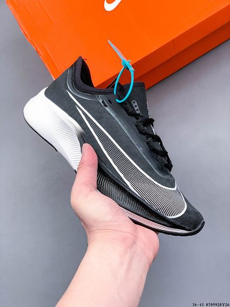 Nike Zoom Fly3 2022新款 緩震馬拉松男女款輕便氣墊跑步鞋