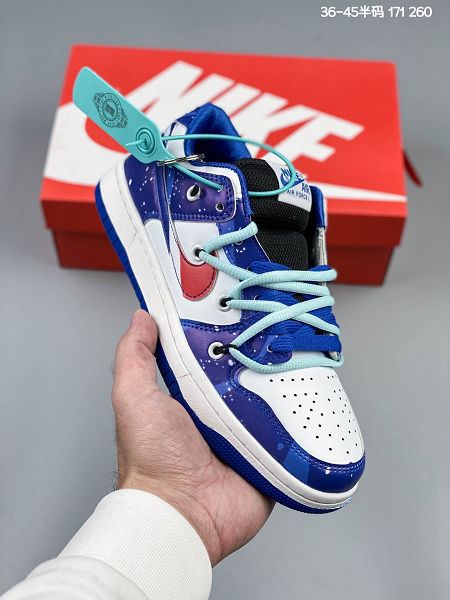 Nike SB Dunk Low 2021新款 迷彩不對稱鴛鴦男女款板鞋