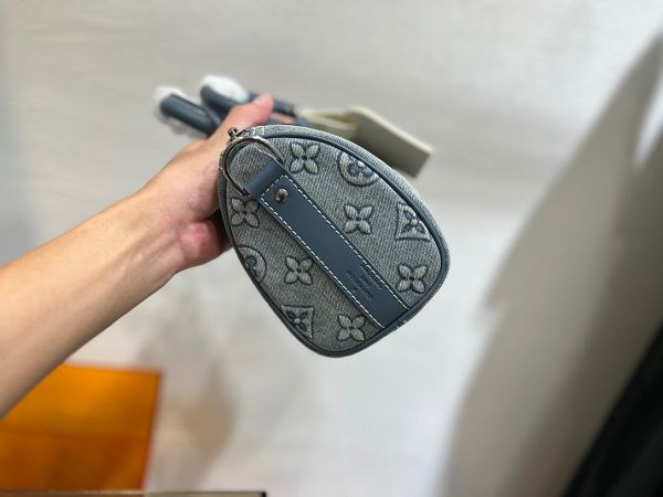lv包包 路易威登2023新款手提包 DSM22762牛仔壓紋單肩斜挎包