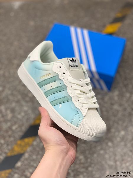 Adidas Originals Superstar 2022新款 貝殼頭經典休閒女款板鞋